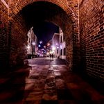 夜のルブリン　旧市街の風景　ポーランドの風景